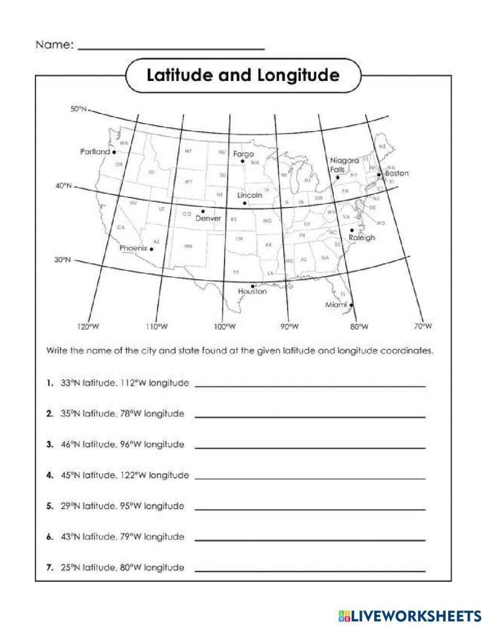 Longitude and Latitude interactive worksheet | Live Worksheets longitude-and-latitude-interactive-worksheet-live-worksheets