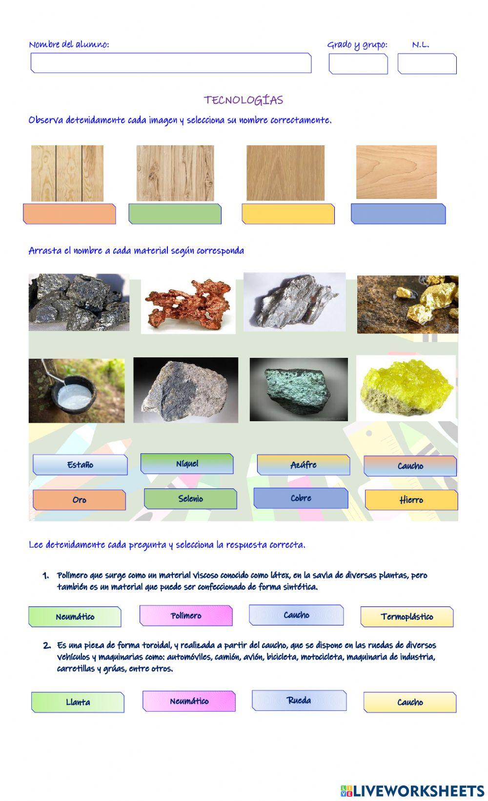 Materiales Materiales