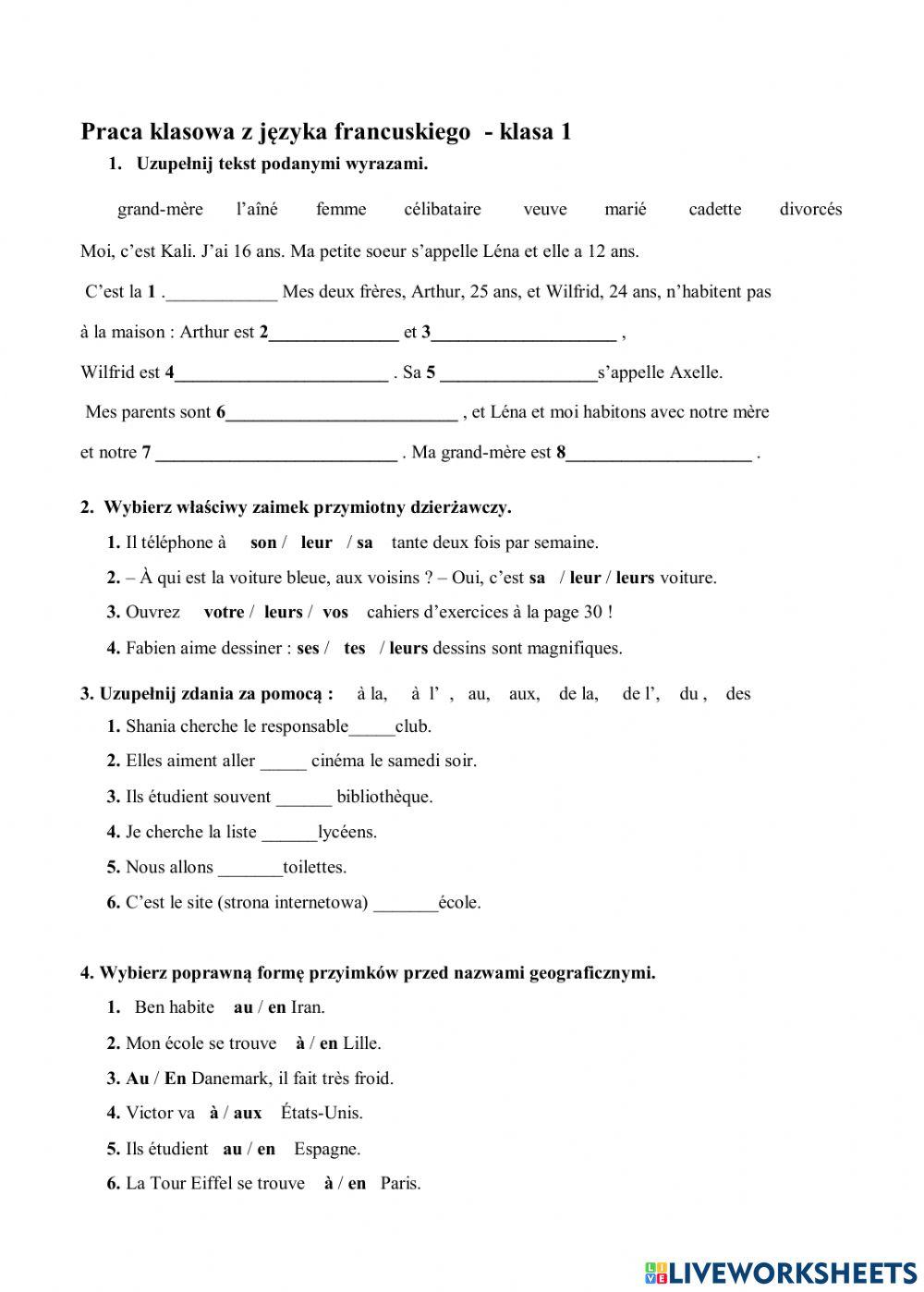 Exploits 1 unité2 test