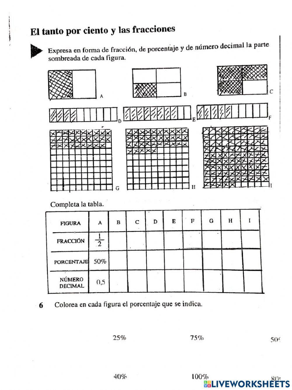 Porcentajes