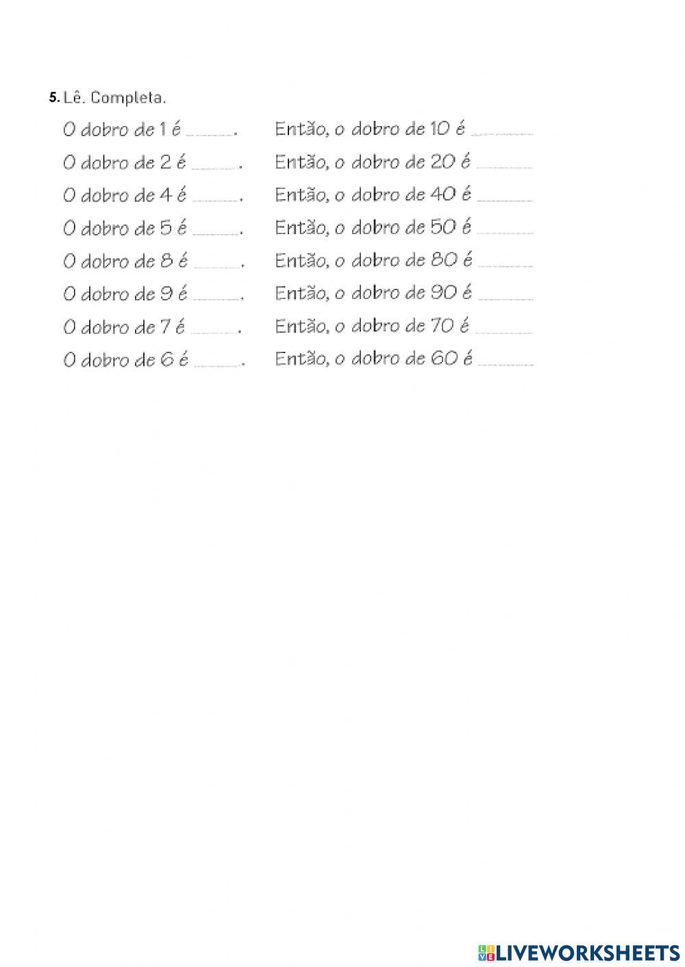 Desenvolvimento do raciocínio lógico-matemático