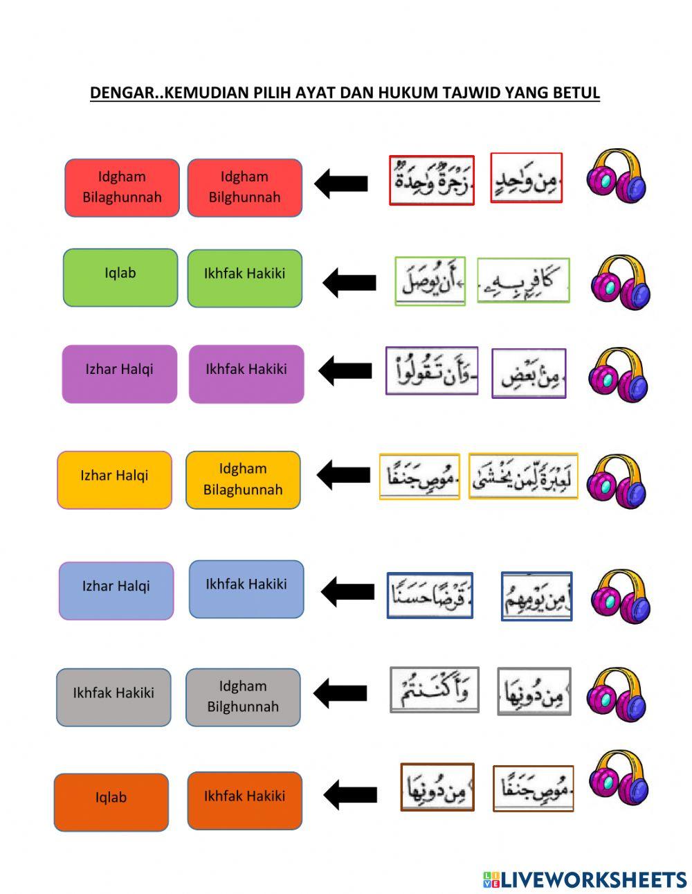 Hukum nun mati dan tanwin