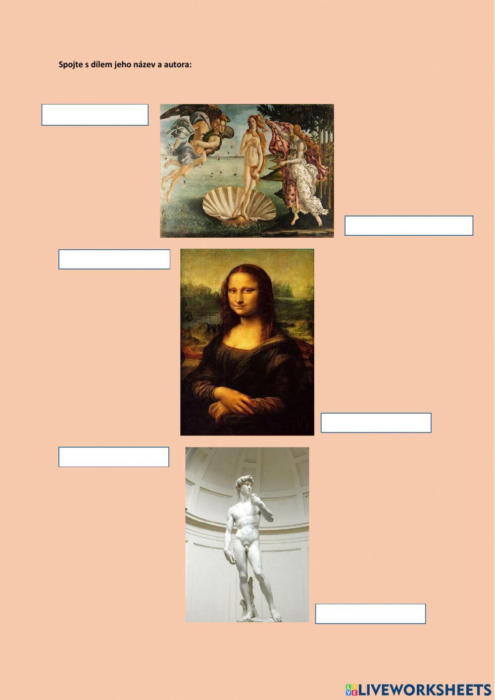 RENESANCE - úvod a umění