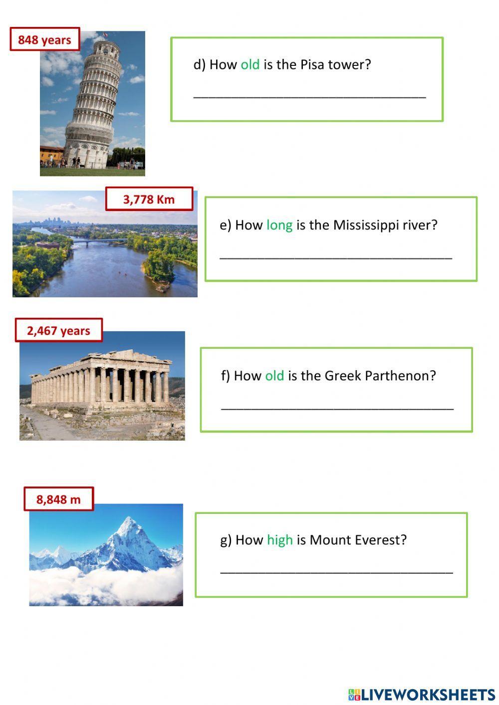 How+adjectives of dimension