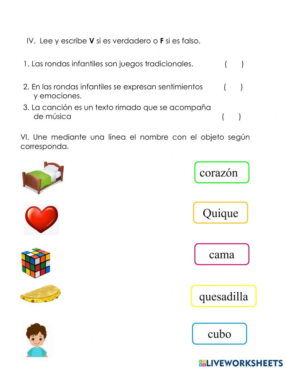 Examen español 2do trimestre