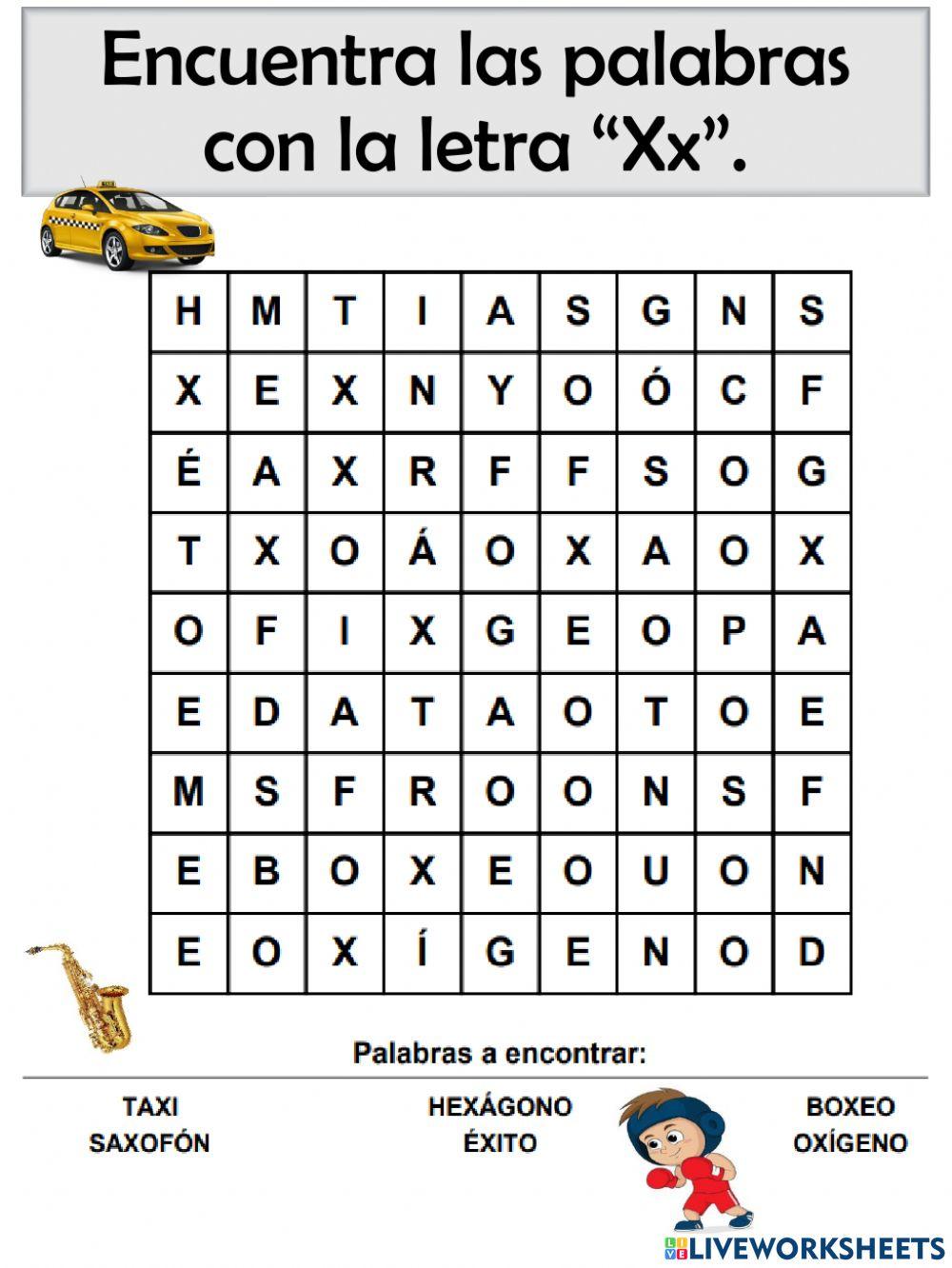 Vocabulario de la Xx