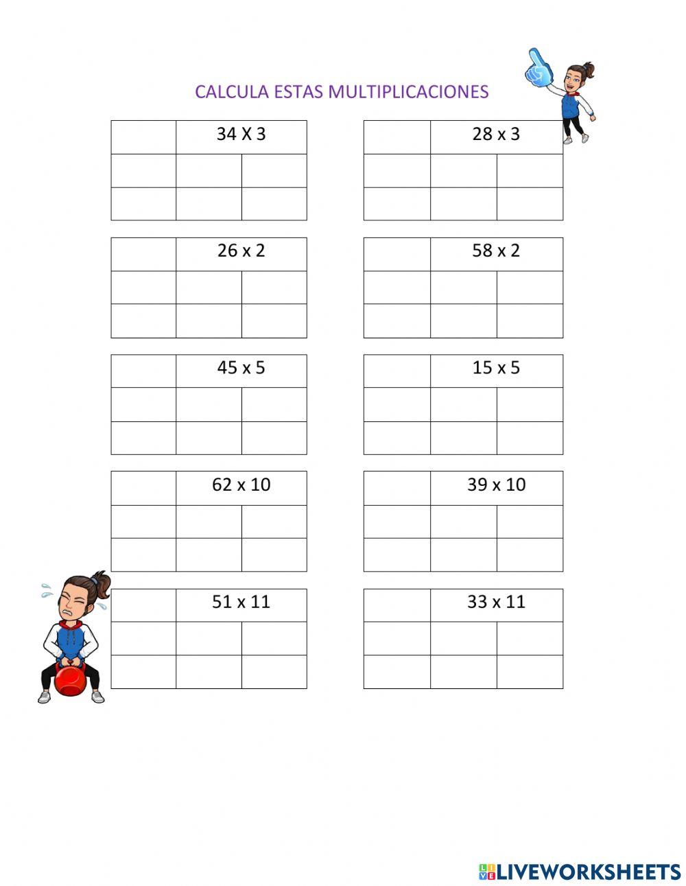 Multiplicaciones abn