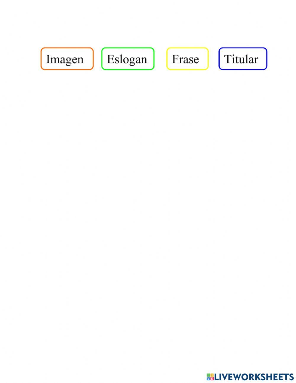 Examen de español 2do trimestre