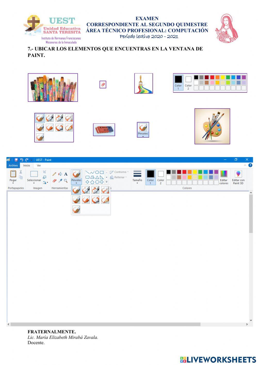 Examen de computación