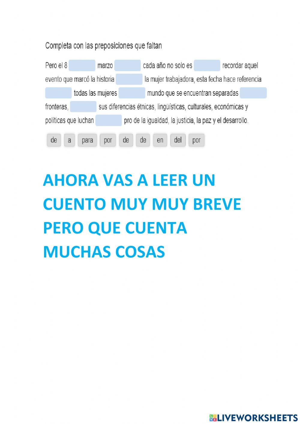 Dia internacional de la mujer