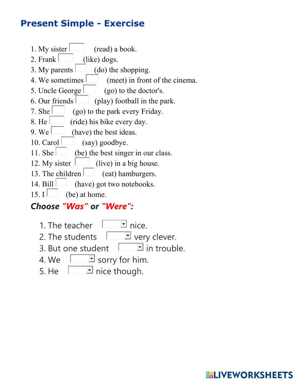 Test for For Grade 4