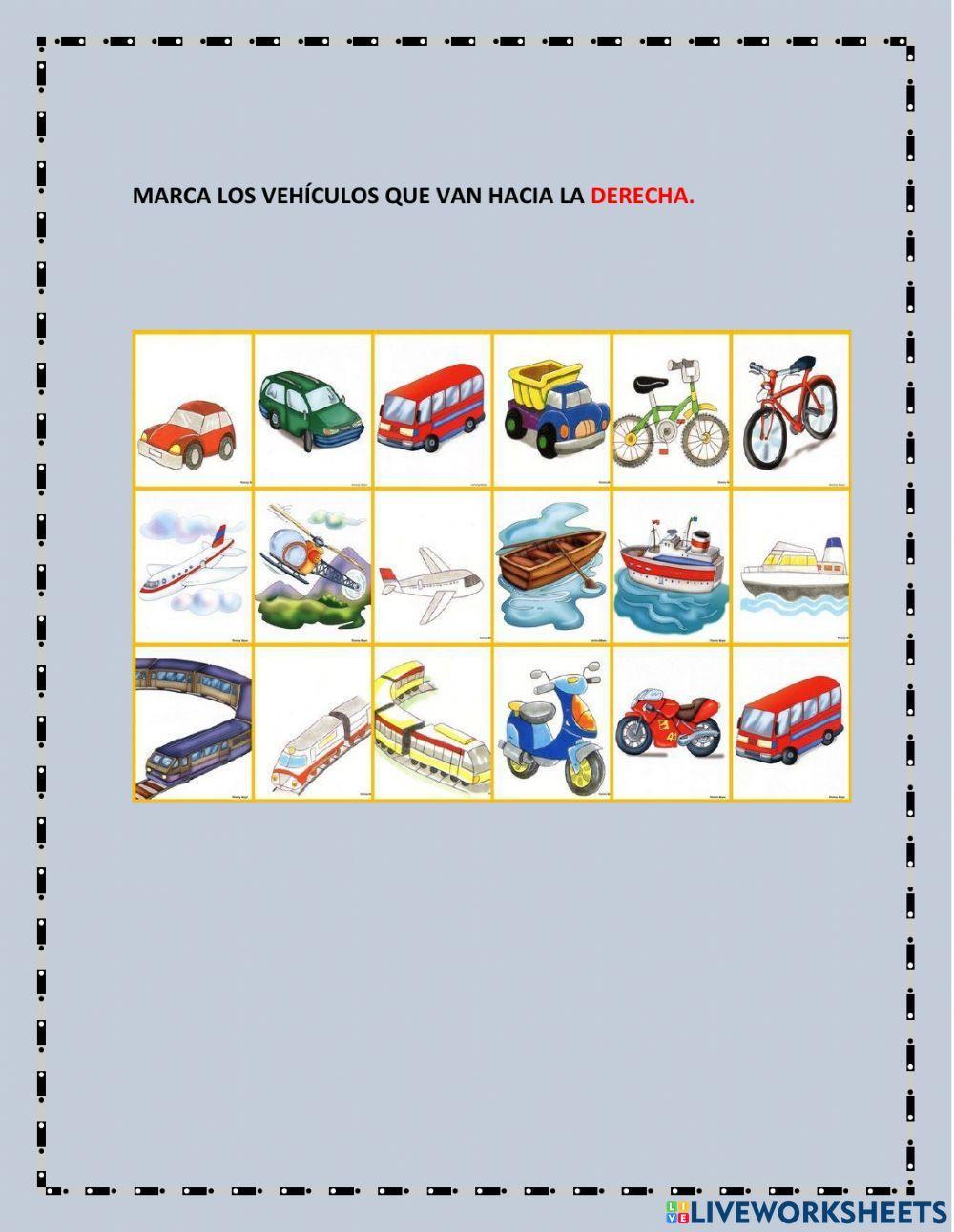 Derecha izquierda 16