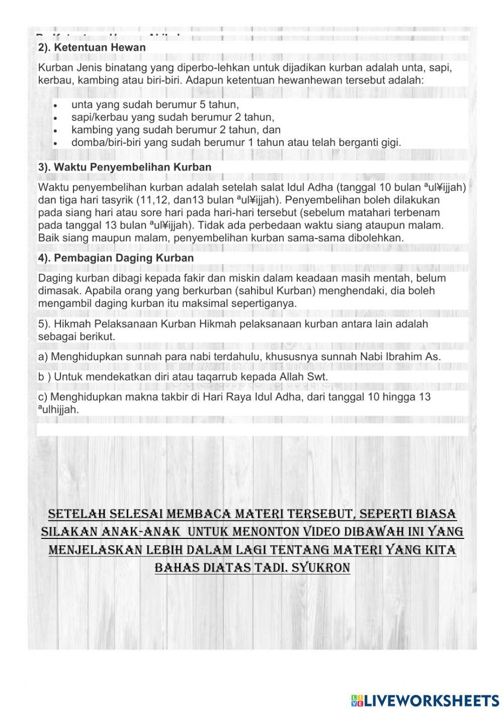 Akikah dan Kurban Menumbuhkan Kepedulian Umat