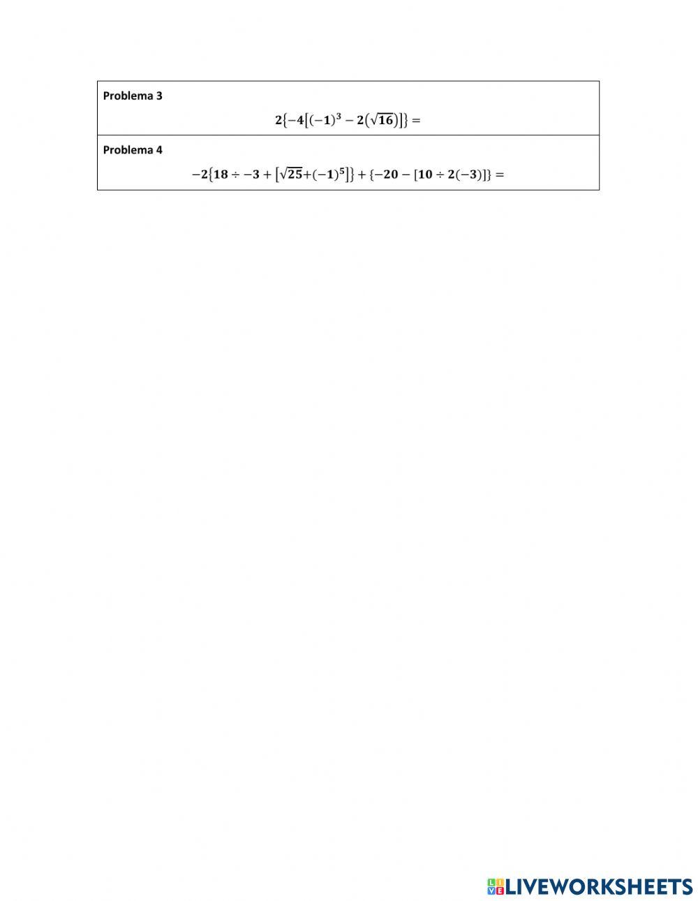 Jerarquía de operaciones