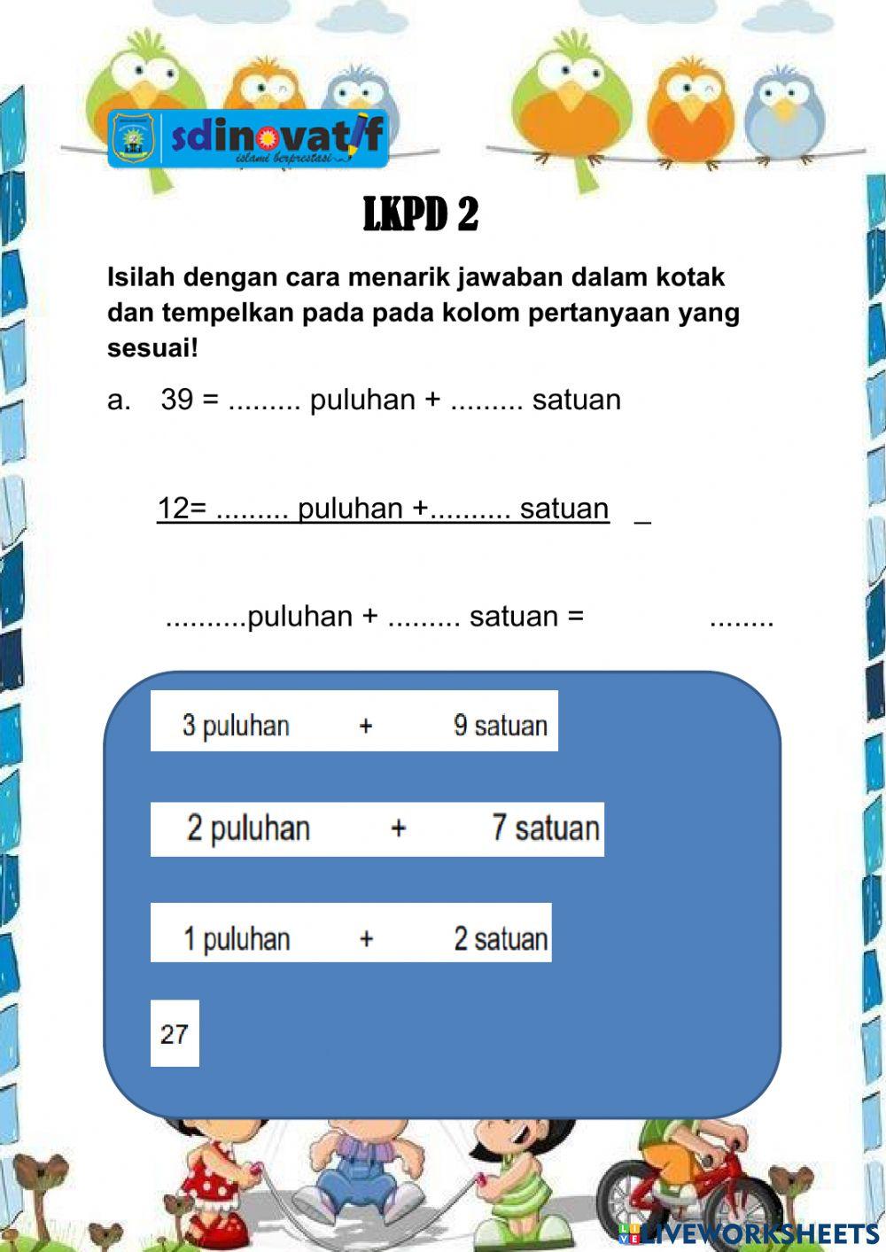 Lkpd tema 1f sub 1 matematika