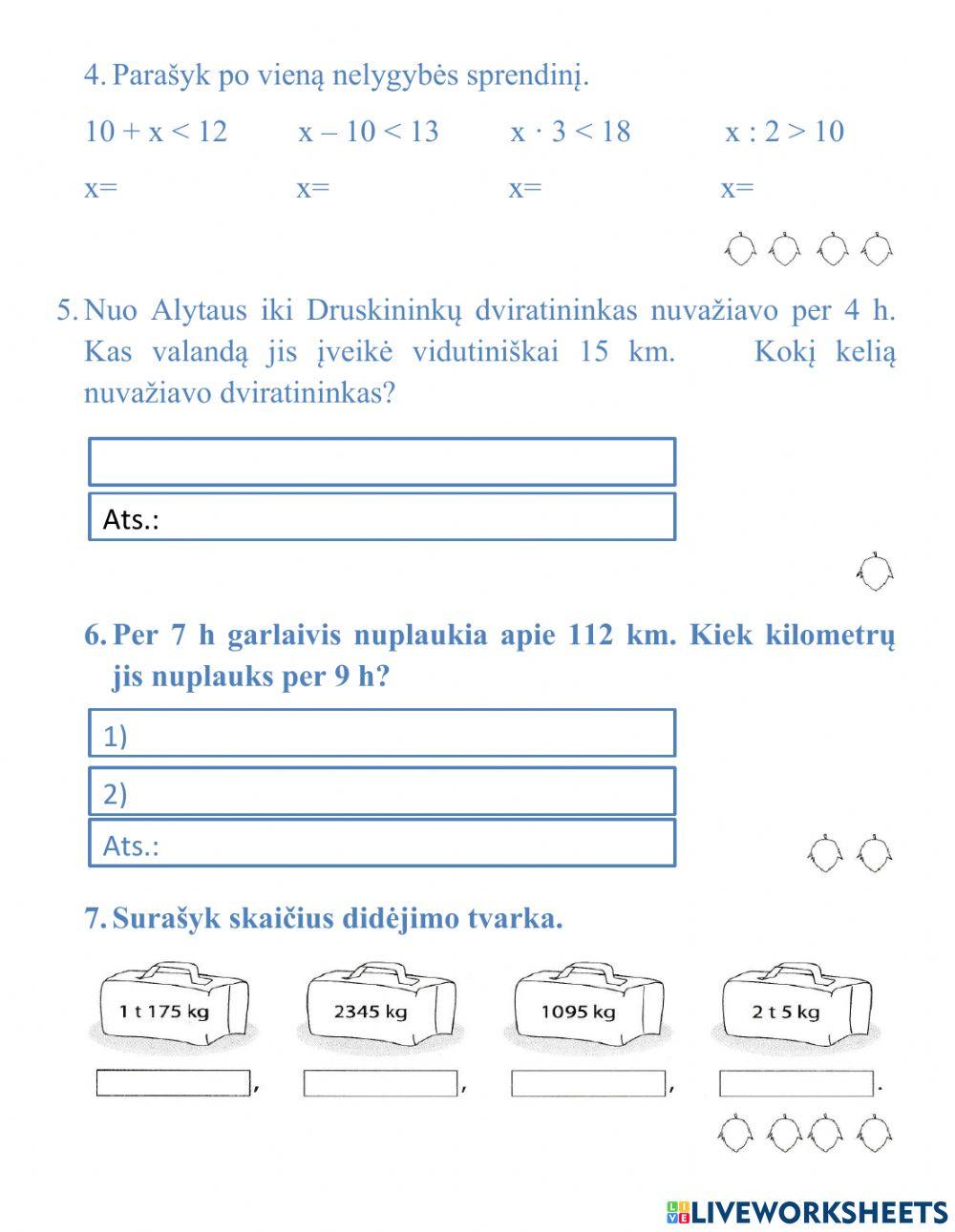 Matematikos tetas Nr. 6