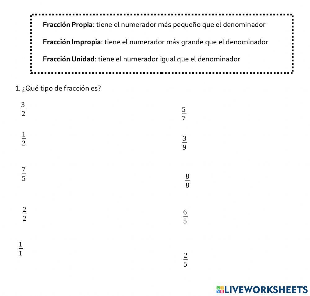Fracciones