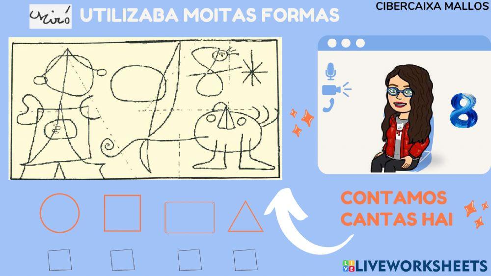 Joan Miró e as formas