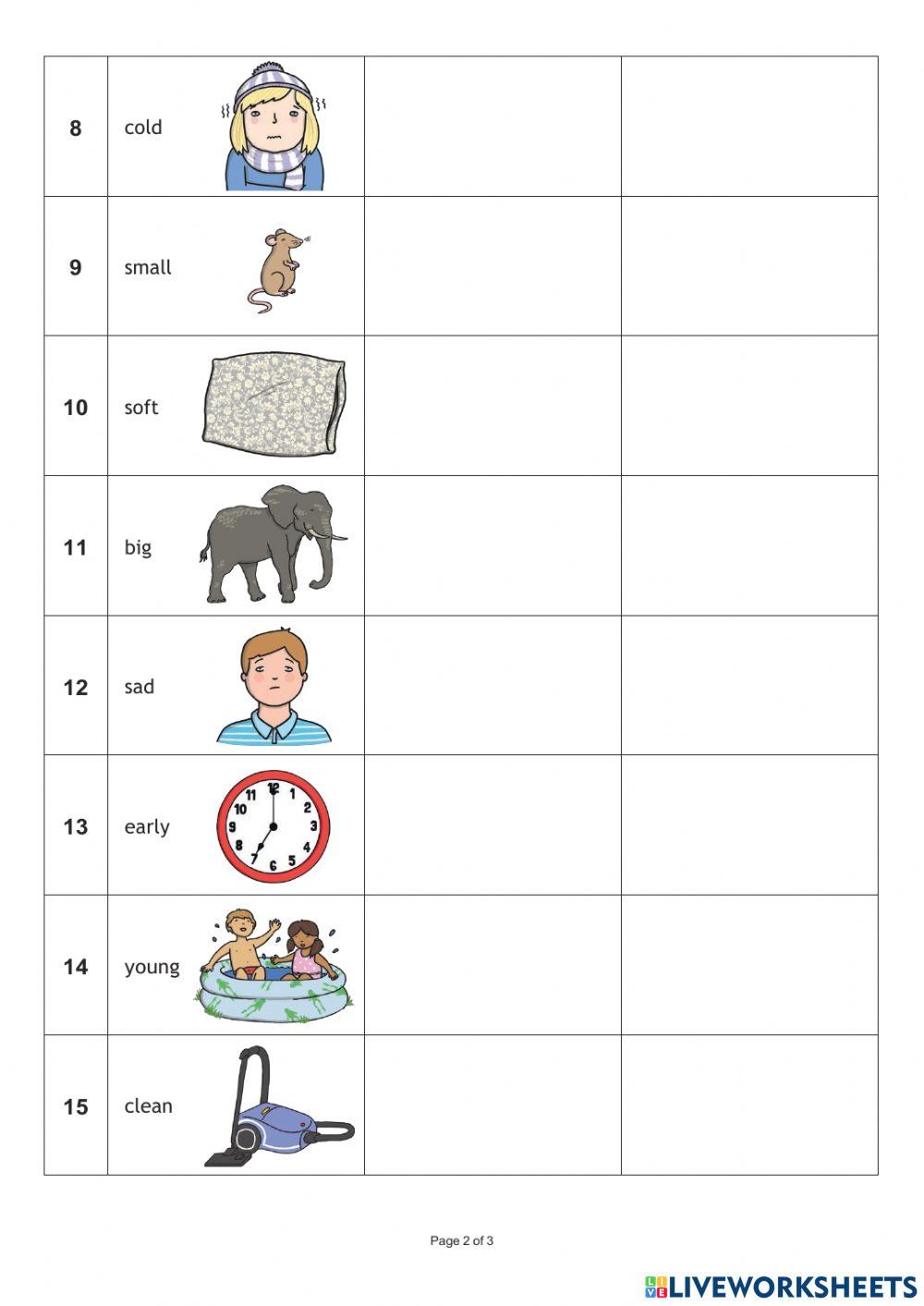 Comparing Adjectives