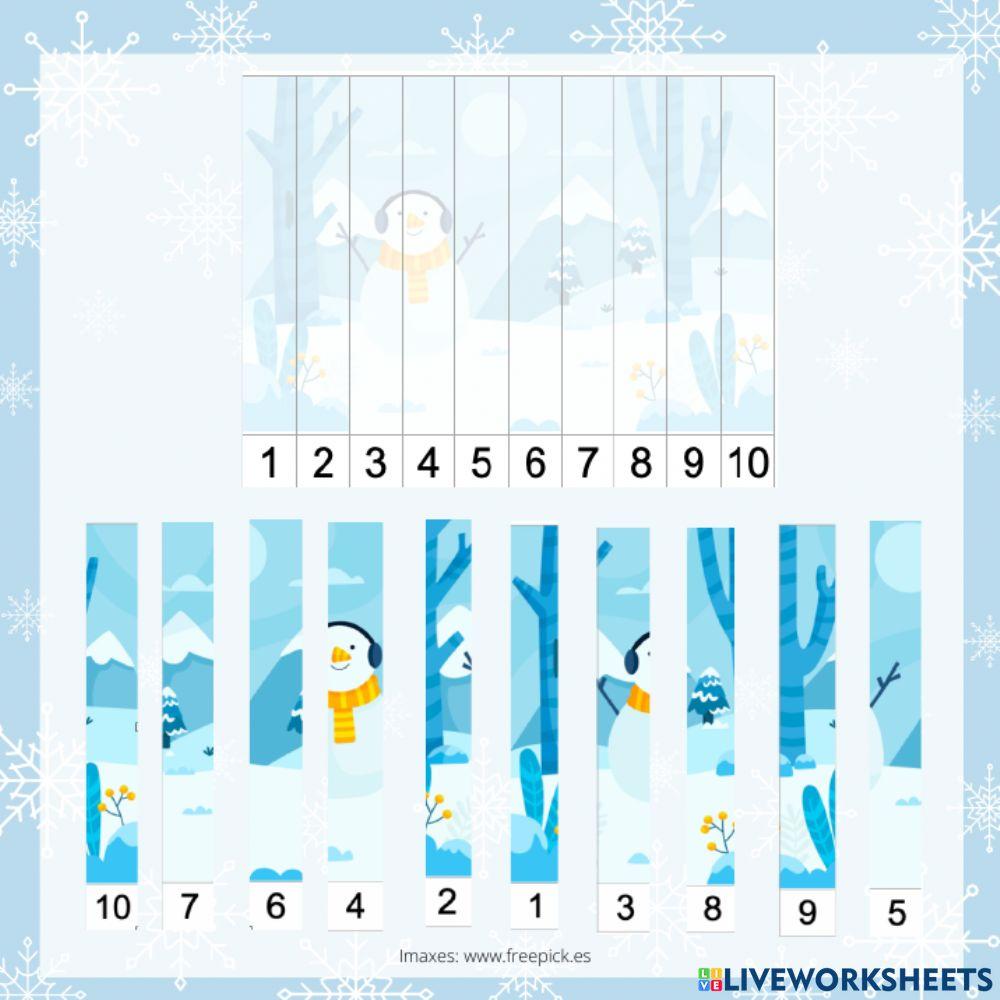 Crebacabezas inverno