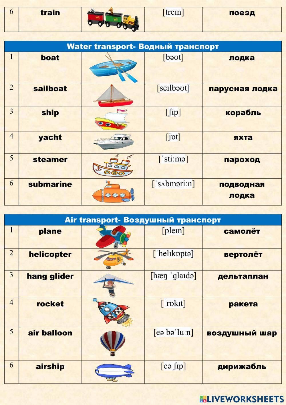 My speaking dictionary Unit 6