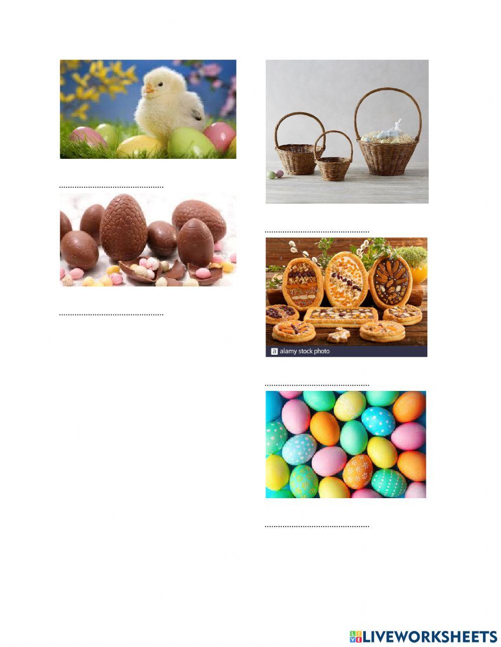 Easter vocab