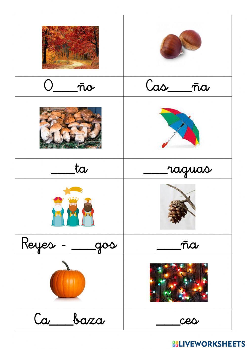 Crucigrama p, m, t, s