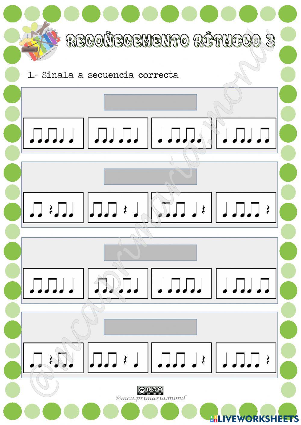 Recoñecemento rítmico 4.3