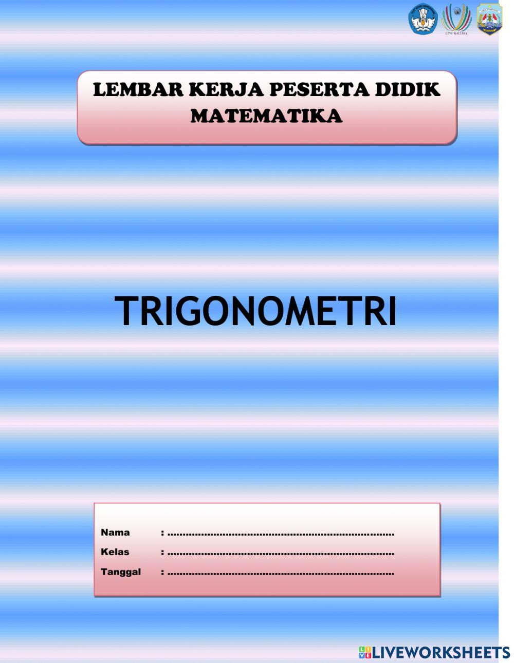 LKPD MATEMATIKA TRIGONOMETRI