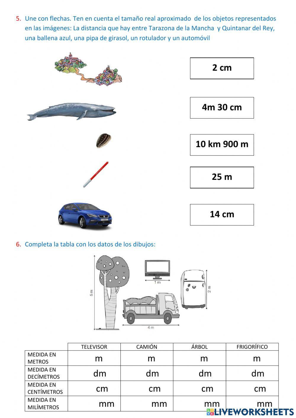 La medida de la longitud 1