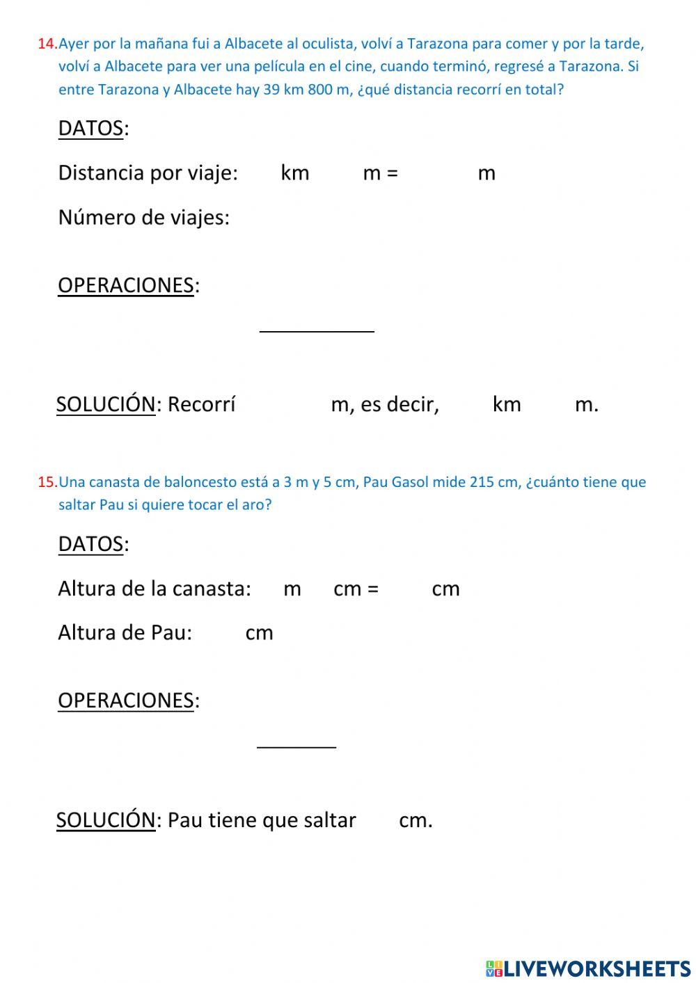 La medida de la longitud 1