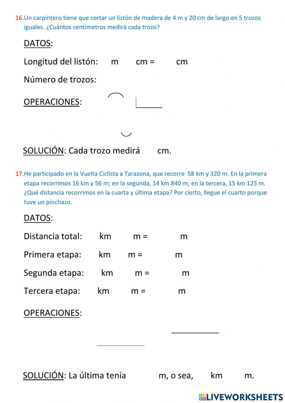 La medida de la longitud 1