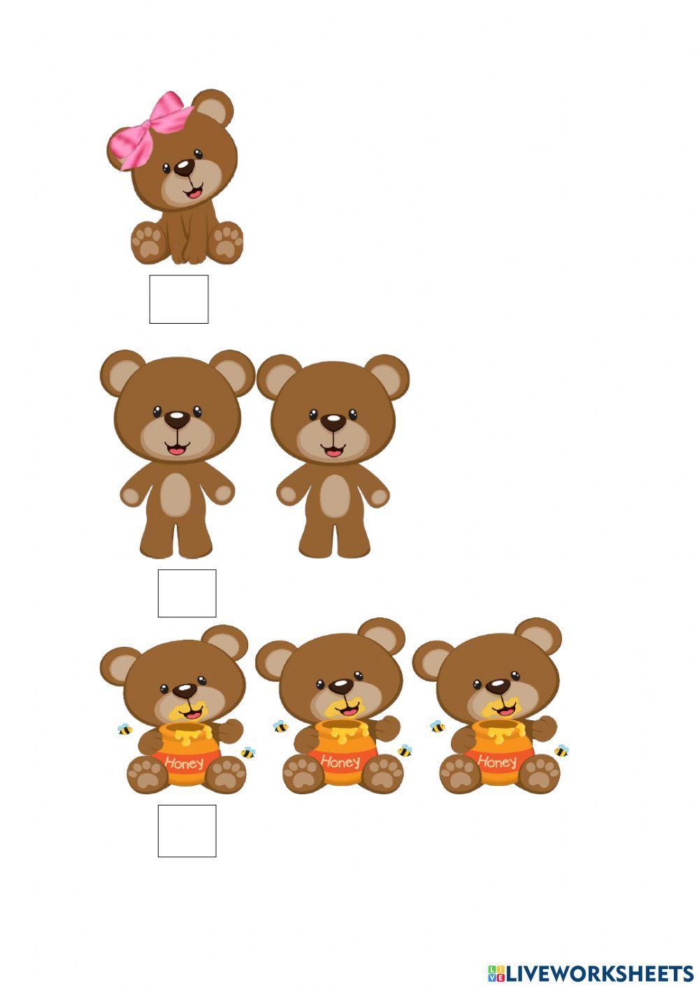 ¿Cuántos osos hay?