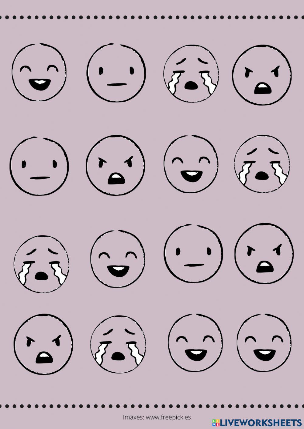 Atopa as caras alegres