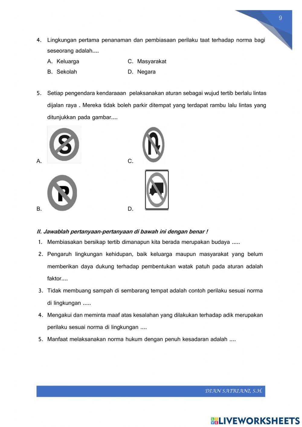 Lkpd perilaku sesuai norma