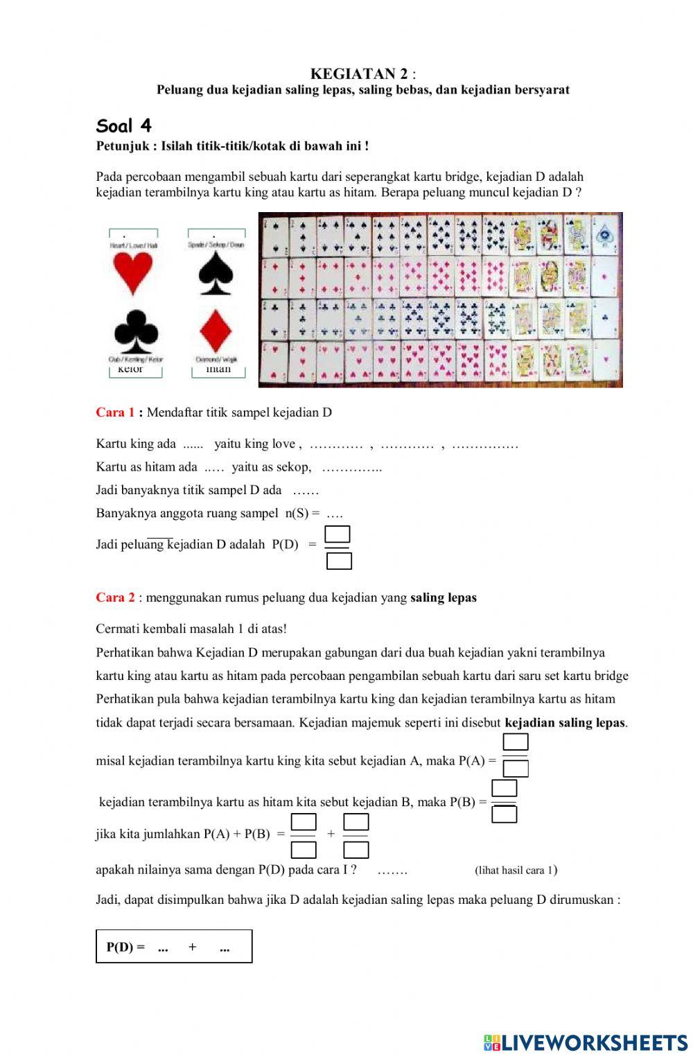 Peluang kejadian majemuk kelas xii mia-iis