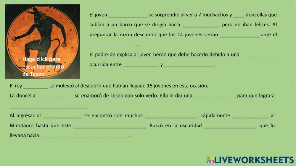 Teseo y el laberinto