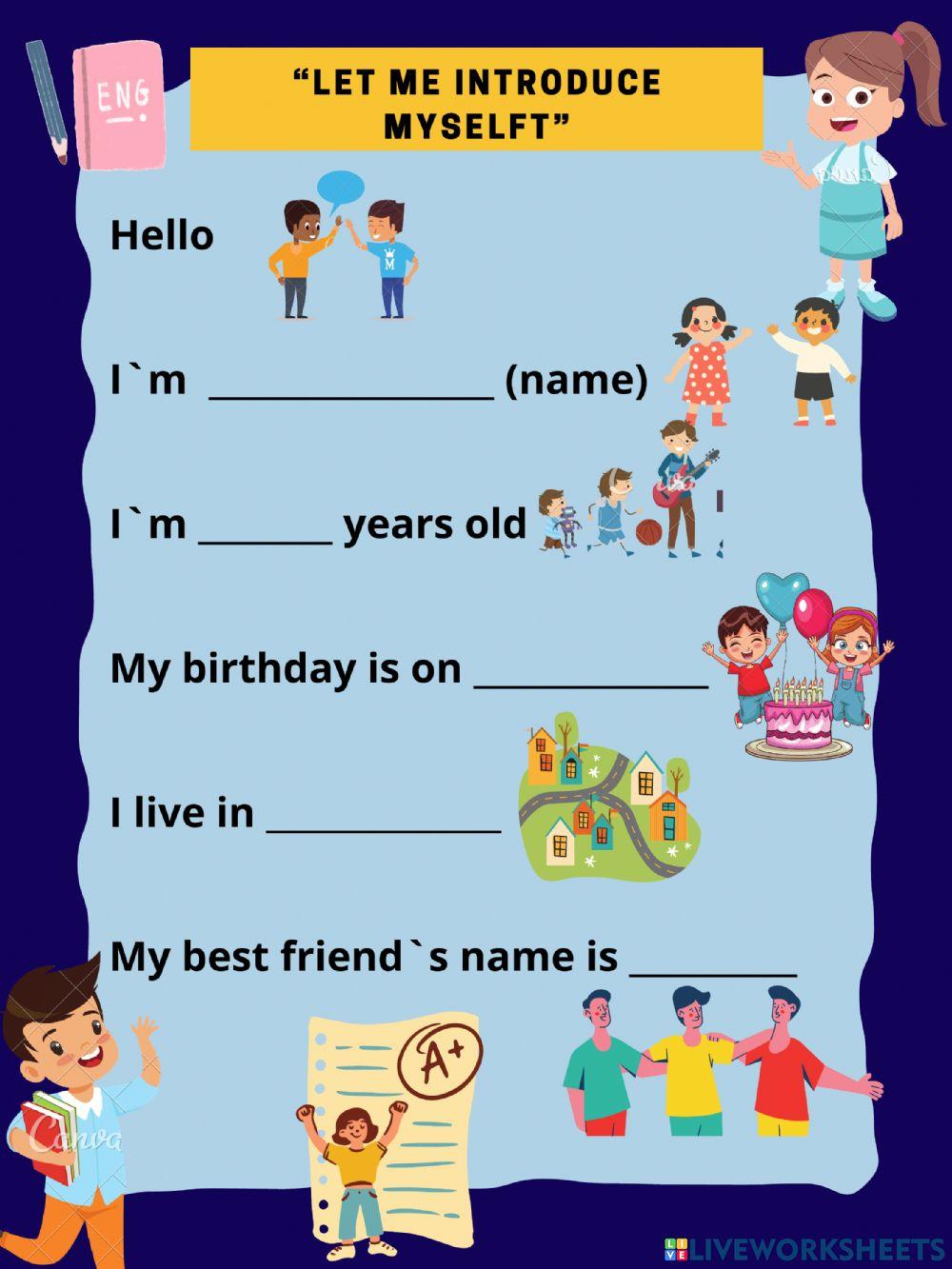 Presentación en inglés