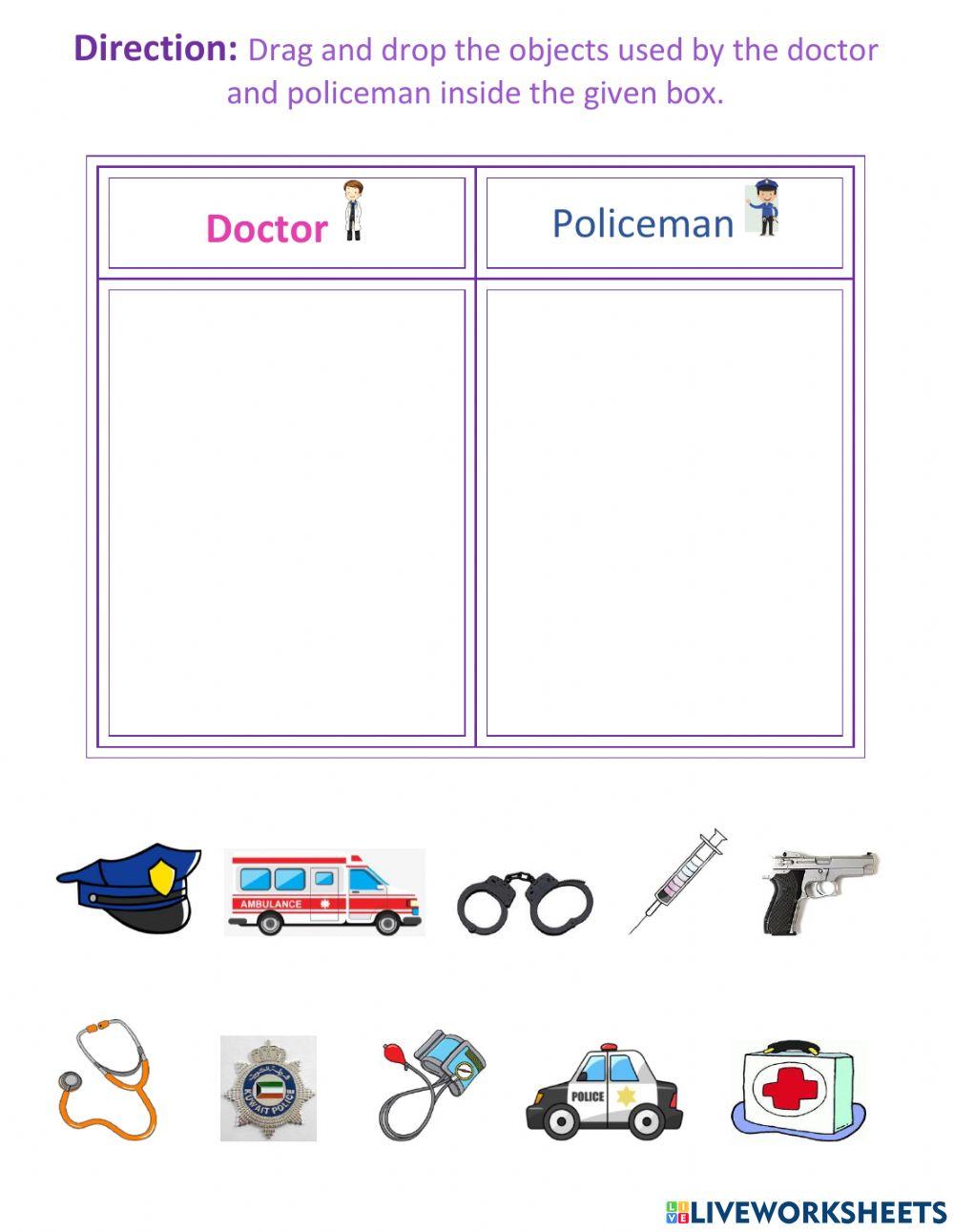 Doctor & Policeman