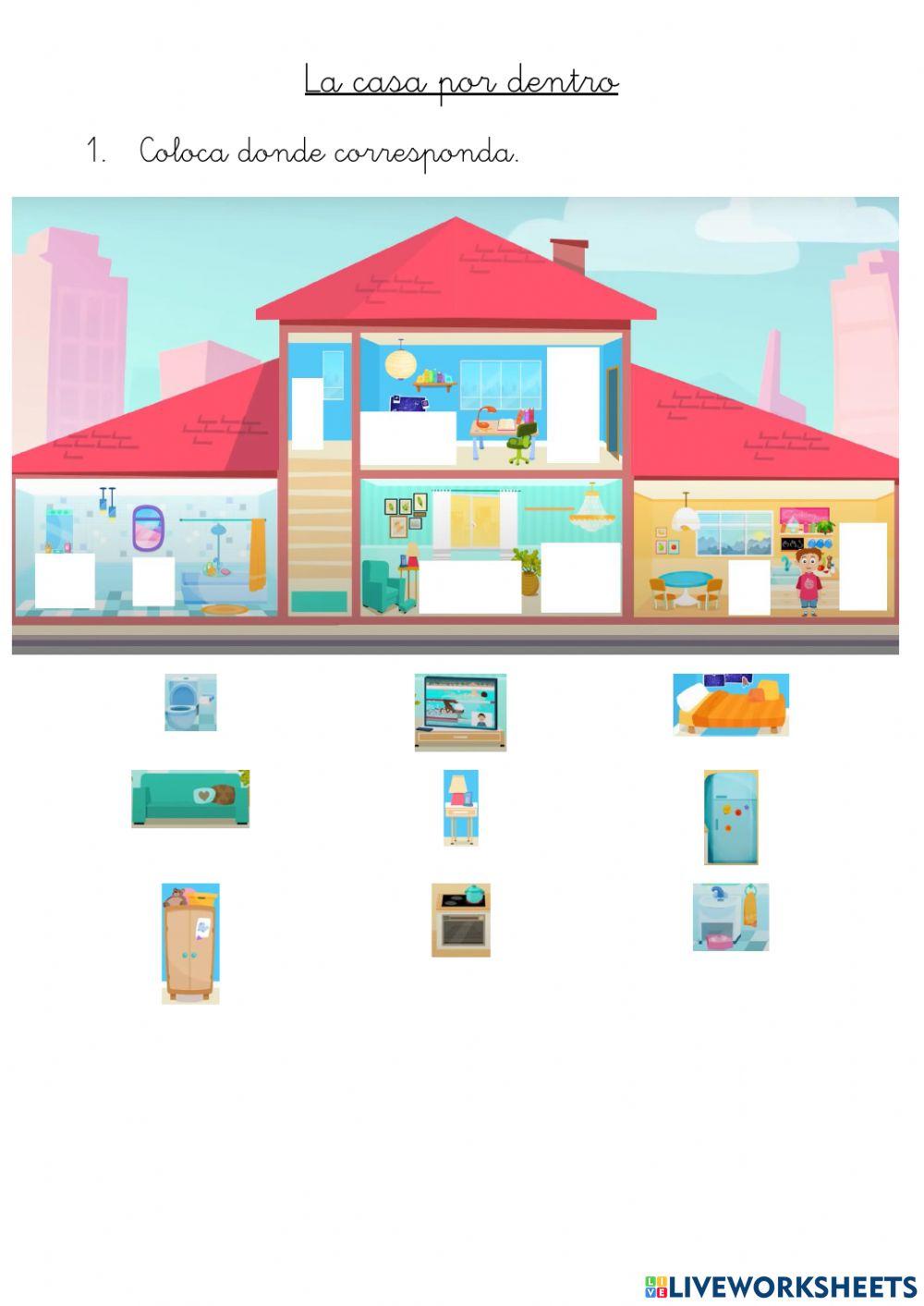 Las partes de la casa