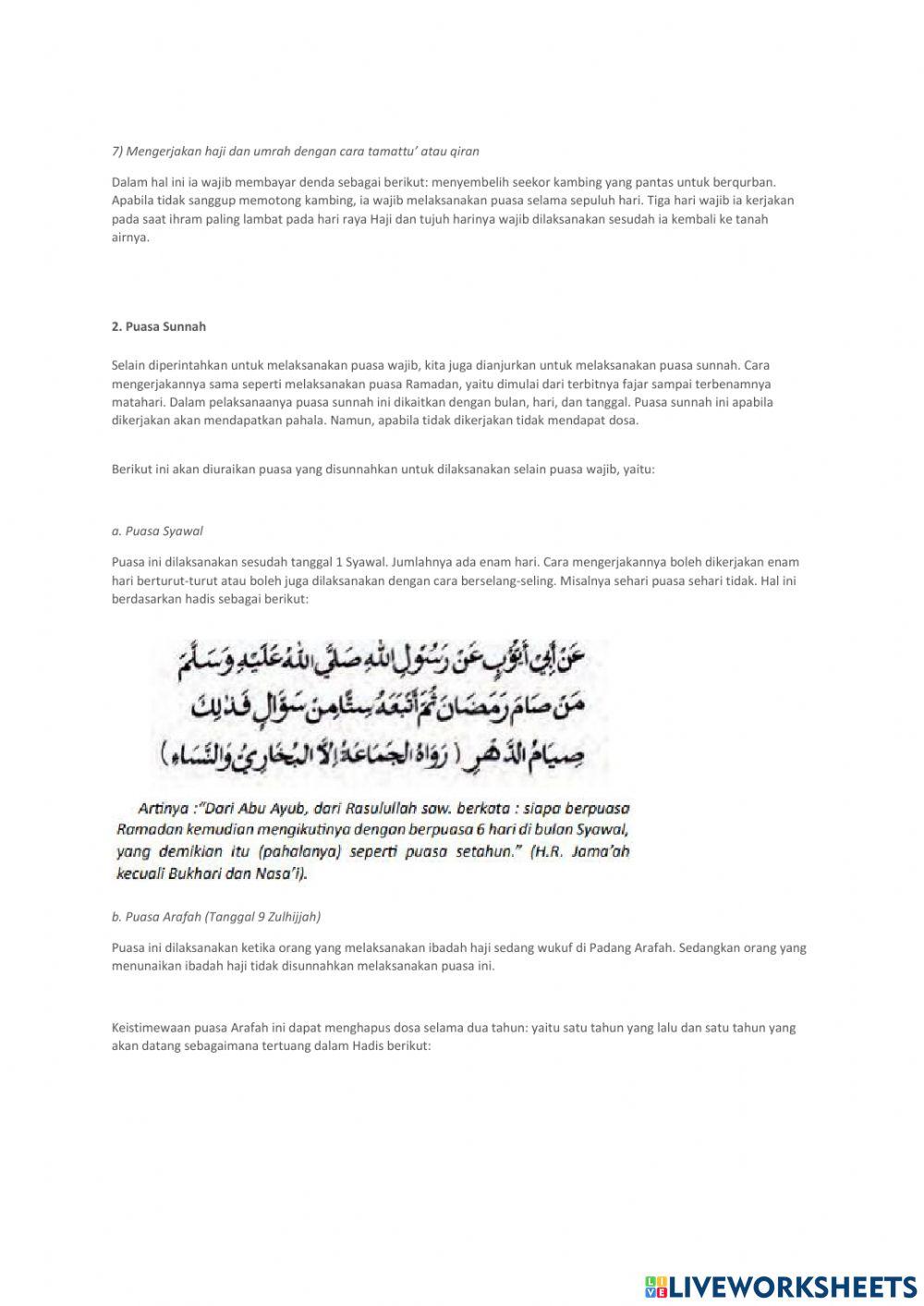 Ibadah Puasa Membentuk Pribadi yang Bertakwa