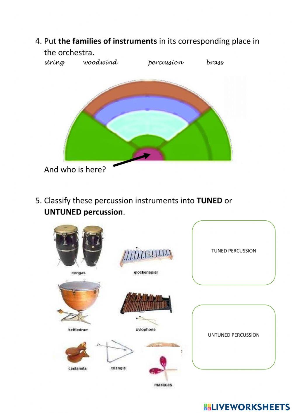 Music test 5º Units 3 & 4