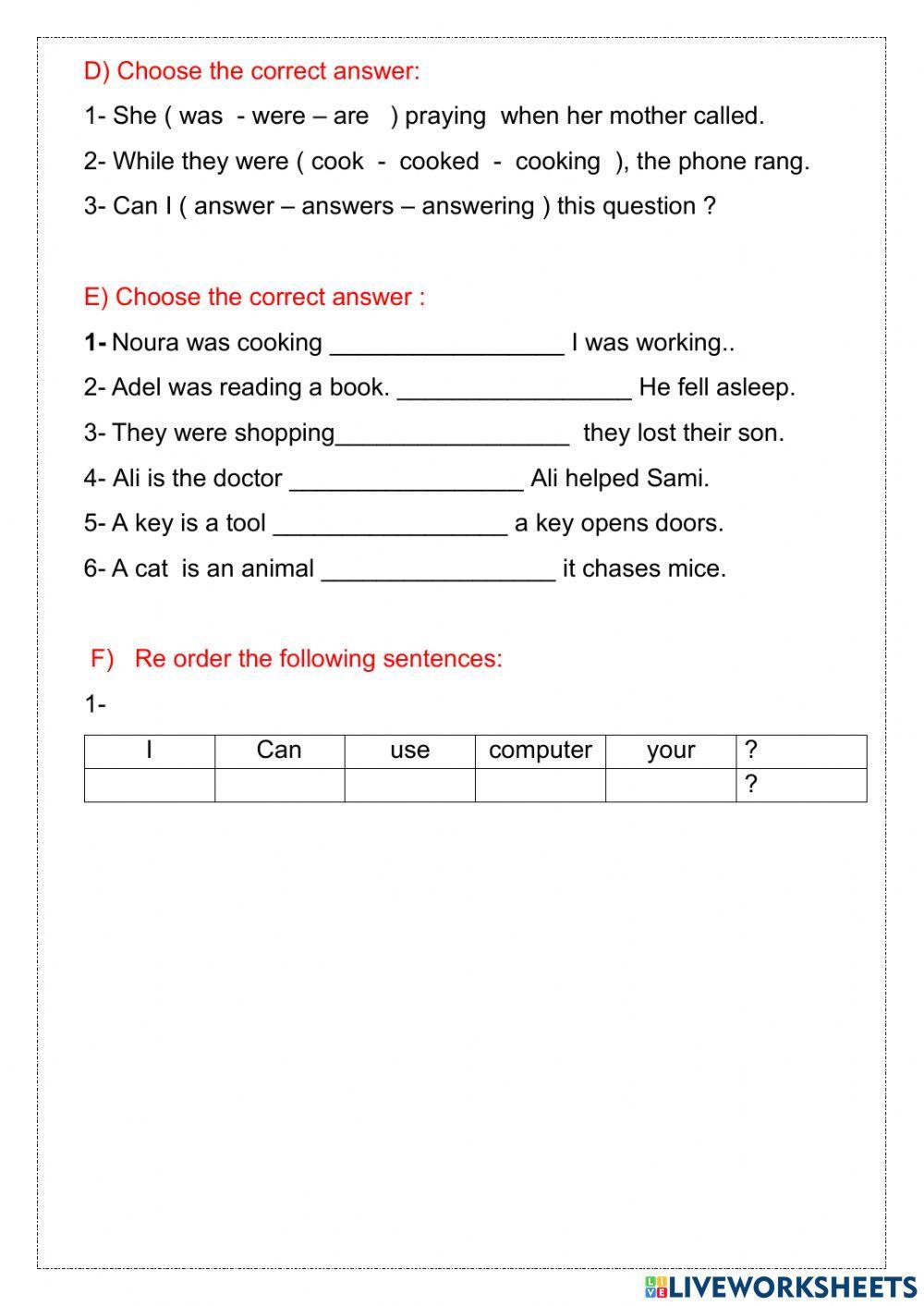 Super goal 6 - U3 - revision