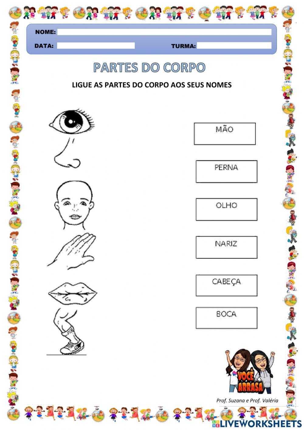 Partes do Corpo