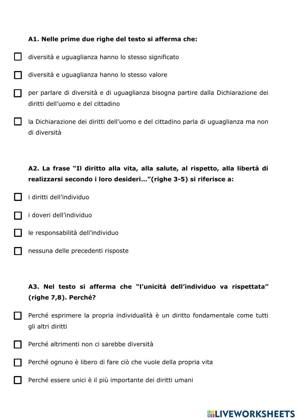 Diversità come ricchezza