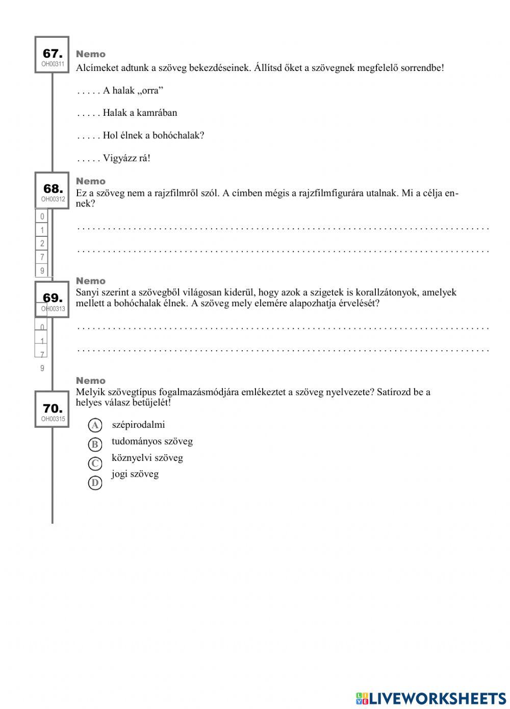 Kompetenciamérés magyar