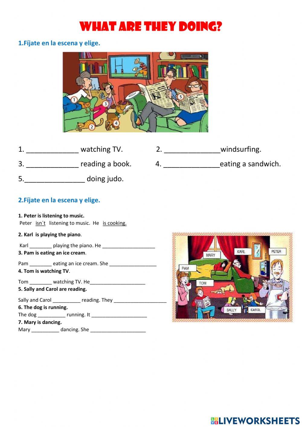 What are they doing?