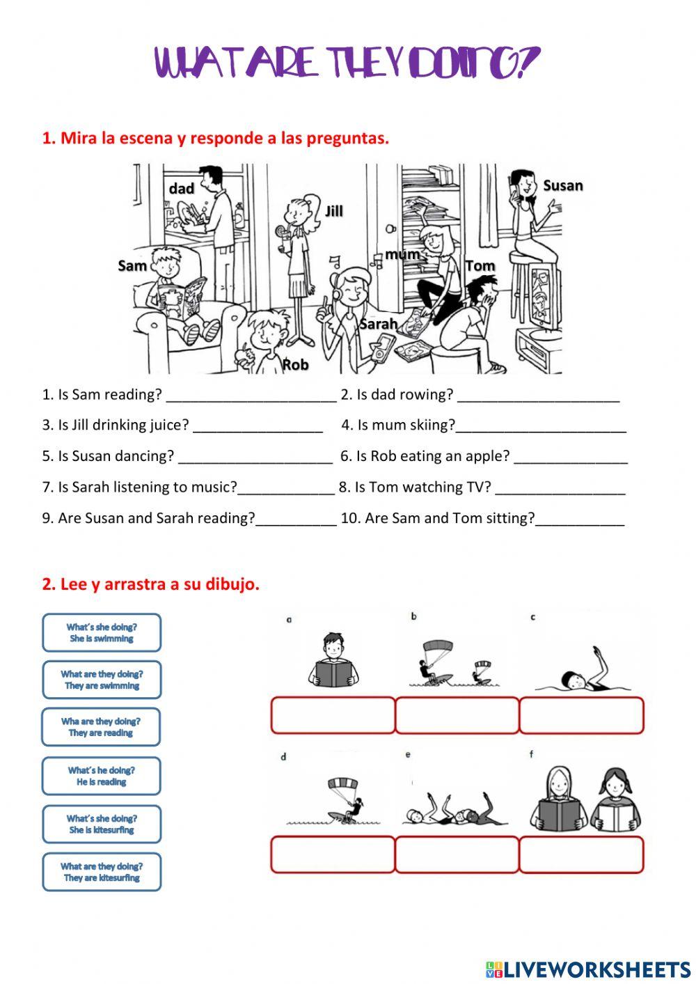 What are they doing?