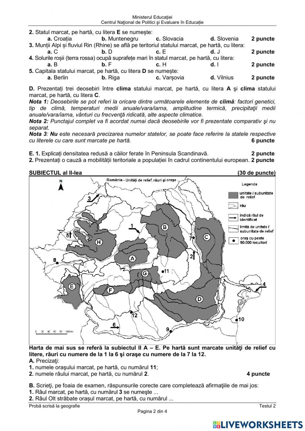Test de antrenament 2