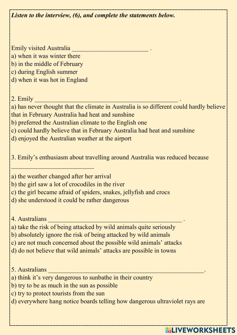 In Harmony With Nature